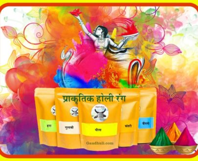Handmade 100% Natural Holi Colours / हस्तनिर्मित 100% प्राकृतिक होली के रंग - 200 gm pack (सीमित मात्रा/ Limited Quantity)
