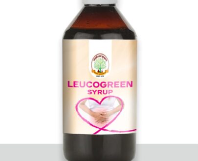 LeucoGreen Syrup / ल्यूकोग्रीन सिरप - मासिक संबंधित समस्याओ के लिए (200ml) Not for PREGNANT LADIES)