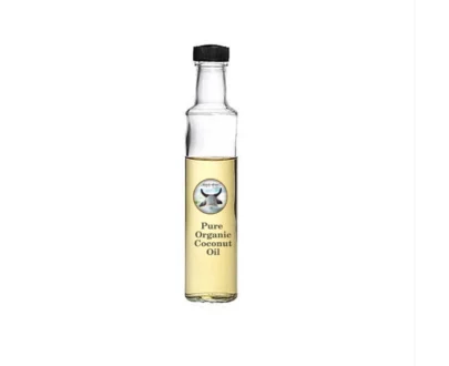 Organic Pure Desi Coconut Oil (Cold Pressed in Wooden Machine) / शुद्ध नारियल तेल - 100 ml (in Glass Bottle)