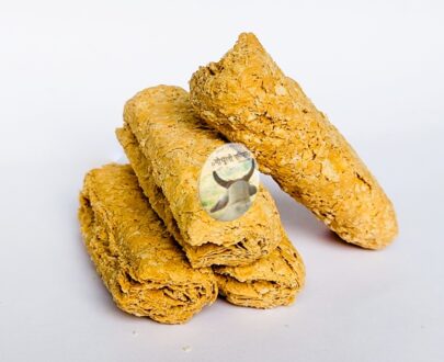 Til Gud Special Gajak Rolls Made with Sesame & Jaggery / तिल गजक - (देशी गुड़ एवं तिल से निर्मित) - 400 gm
