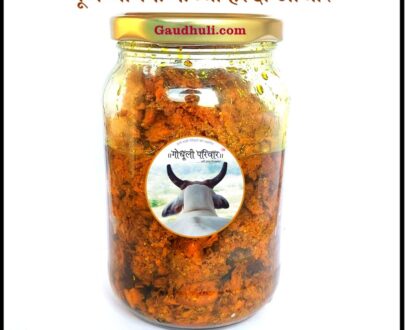 Organic Raw Haldi Achar in Organic Mustard Oil (Homemade Turmeric Pickle) / जैविक कच्ची हल्दी का अचार (सरसो के तेल से घर का बना)- 400gm